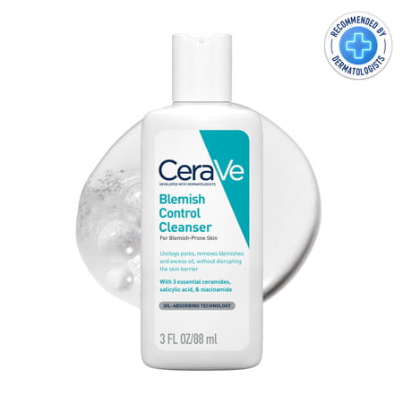 Cerave Blemish Control Cleanser With 2% Salicylic Acid For Acne-Prone Skin 88 Ml