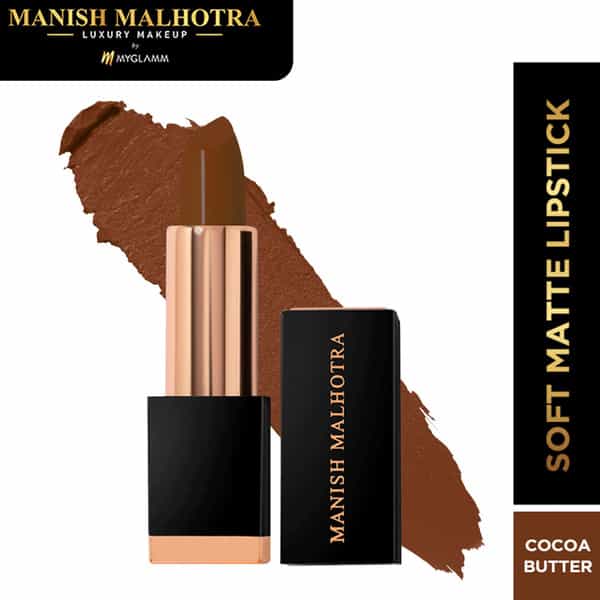 Manish Malhotra Beauty By Myglamm Soft Matte Lipstick-Cocoa Butter