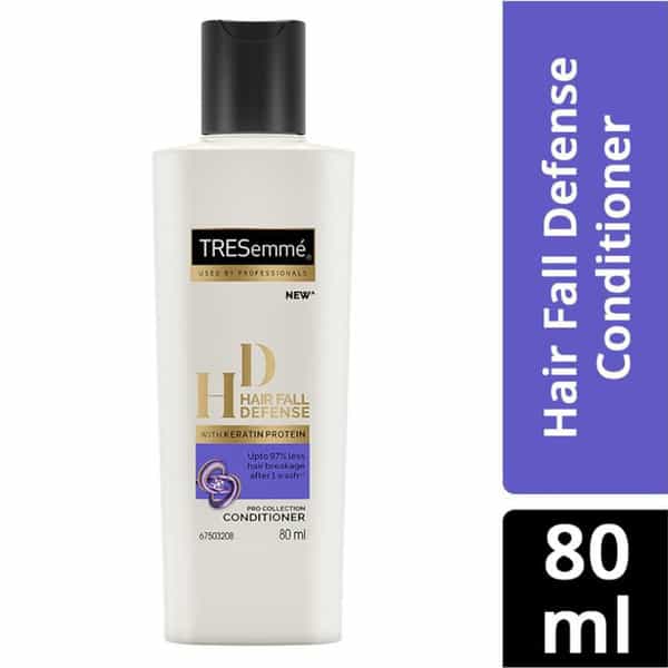 Tresemme Hair Fall Defence Shampoo 1L + Conditioner 80Ml With Keratin Protein|Used By Professionals