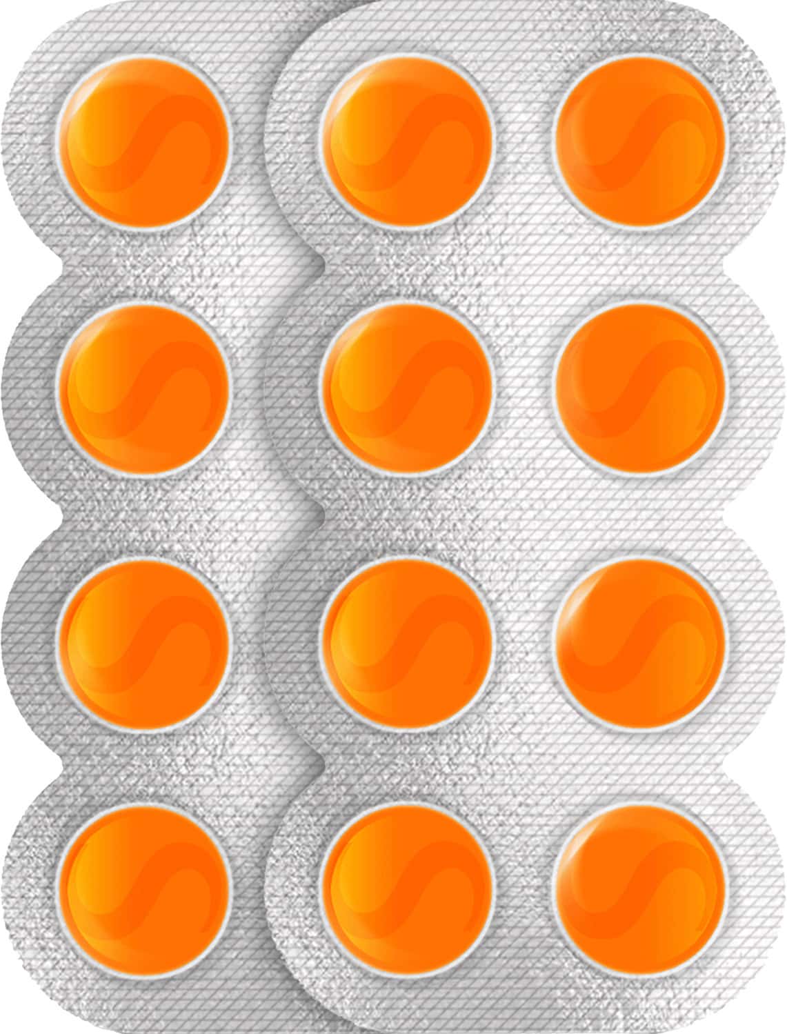 Strepsils Blister Orange 8'S Pack Of 2 Strips