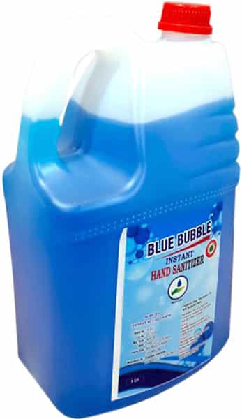 Blue Bubble Sanitizer 5 Ltr 1 Bottle
