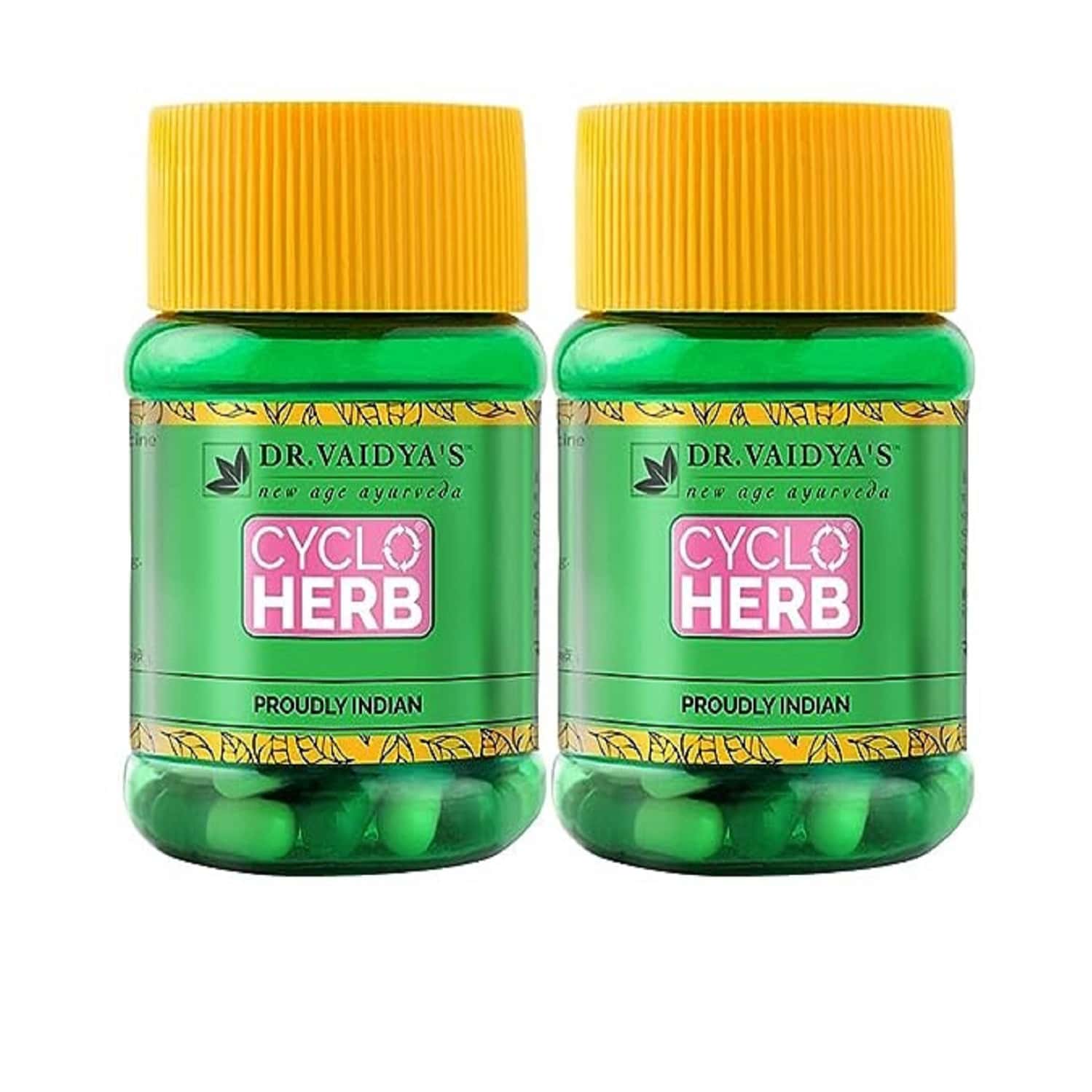 Dr. Vaidya'S New Age Ayurveda Cycloherb Bottle Of 30 Capsules Pack Of 2