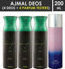 Ajmal 3 Sacrifice Ii For Him For Men & 1 Persuade For Men & Women Deo Each 200Ml Combo Pack Of 4