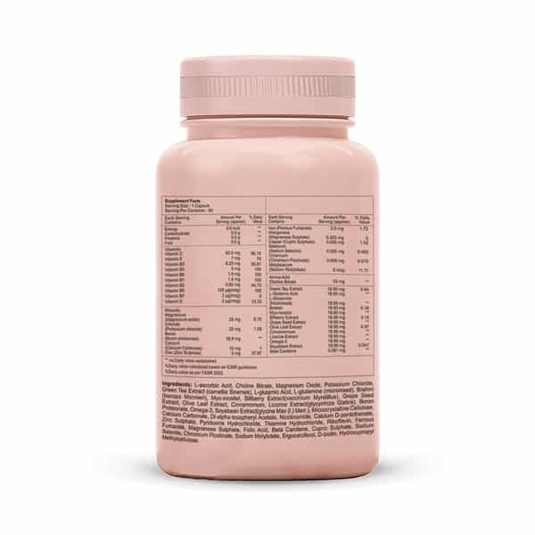 Sheneed Womens Brain & Memory Supports Supplement - 60 Capsules