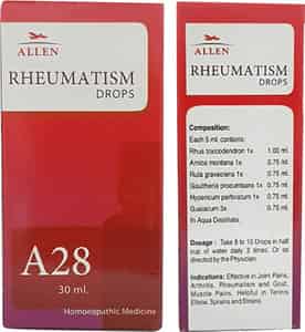 Allen Laboratories A28 Rheumatism Drops 30 Ml