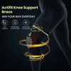 Actifit Knee Support Brace | Compression & Pain Relief | M Size | Multicolor | 1 Pack