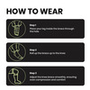 Actifit Knee Support Brace | Compression & Pain Relief | M Size | Multicolor | 1 Pack