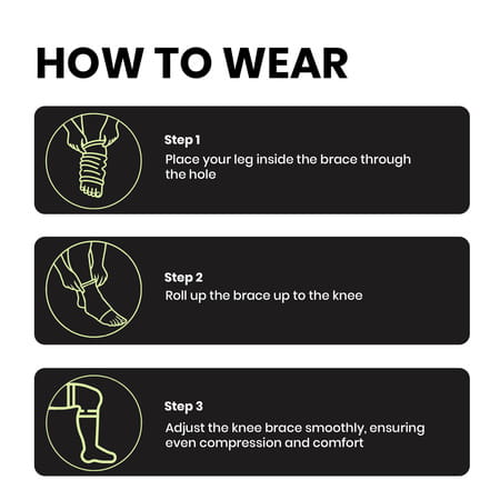 Actifit Knee Support Brace | Compression & Pain Relief | M Size | Multicolor | 1 Pack