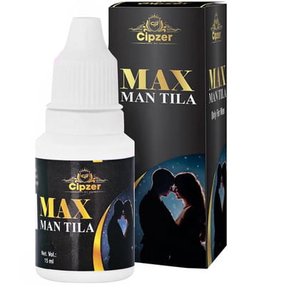 Cipzer Max Man Tila 15ml | Supports Mens Vitality| Stamina & Overall Wellness