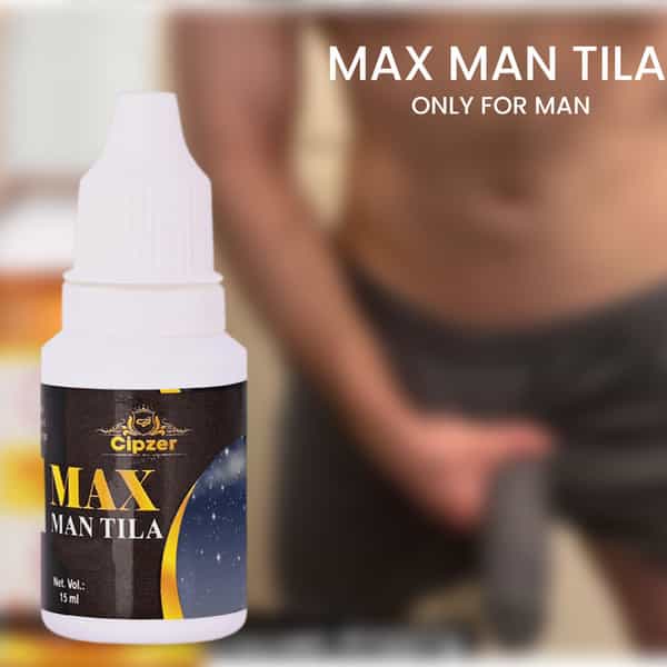 Cipzer Max Man Tila 15Ml | Supports Mens Vitality| Stamina & Overall Wellness