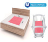 Luvlap Instadry Extra Absorbent Dry Sheet Or Bed Protector Salmon Rose 0M+ Medium 70X100cm