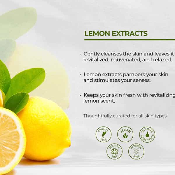 Crazy Owl Juicy Lemon Body Wash- Soothing & Nourishing