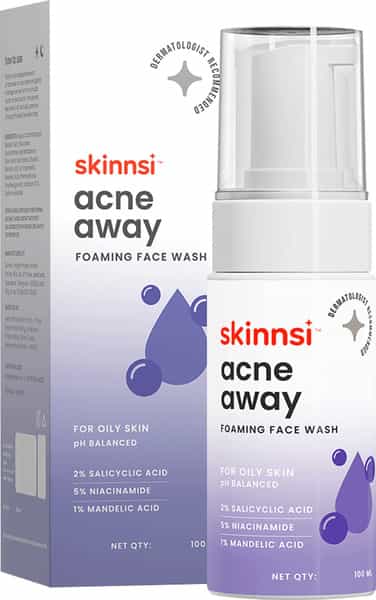 Skinnsi Acne Away Foaming Facewash
