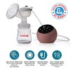 Luvlap Adore Electric Breast Pump With 2 Phase Pumping Rechargeable Battery 2Pcs Breast Pads Free