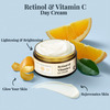 Shizen Bio-Cosmetics By Nature Retinol & Vitamin C Day Cream For Anti-Aging Skin(50gm)