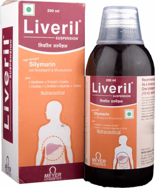 Liveril Bottle Of 200Ml Suspension (Green)