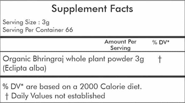 Way2herbal Organic Bhringraj Powder For Hair 200 G