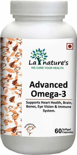 La Nature's Advanced Omega-3 - 60 Softgel Capsules