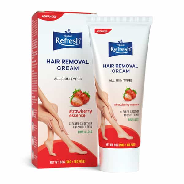 Refresh Strawberry Hair Removal Pack Of 2 | 60Gm Each