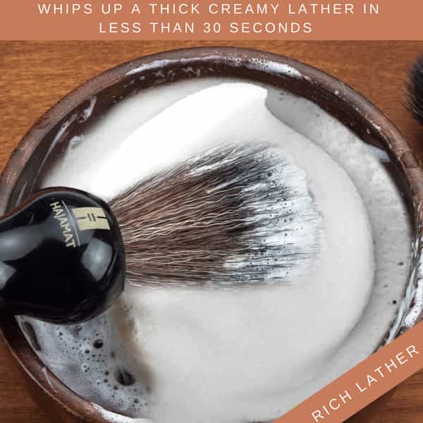 Hajamat Moisturizing Shaving Soap With Shea Butter -Original - 75 Gm-No Post Shave Dryness