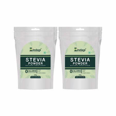 Zindagi Stevia Powder (Reb A 99%)Extract|Stevia Natural Sugar-Free Powder In Bulk|1kg