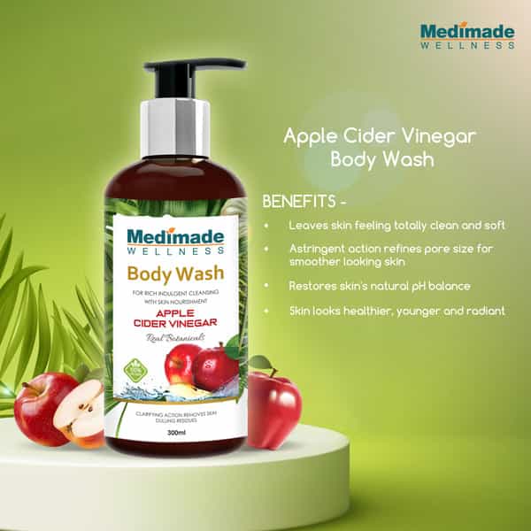 Medimade Apple Cider Vinegar Body Wash - 300 Ml