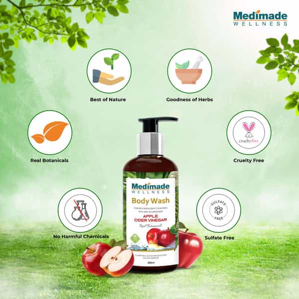 Medimade Apple Cider Vinegar Body Wash - 300 Ml