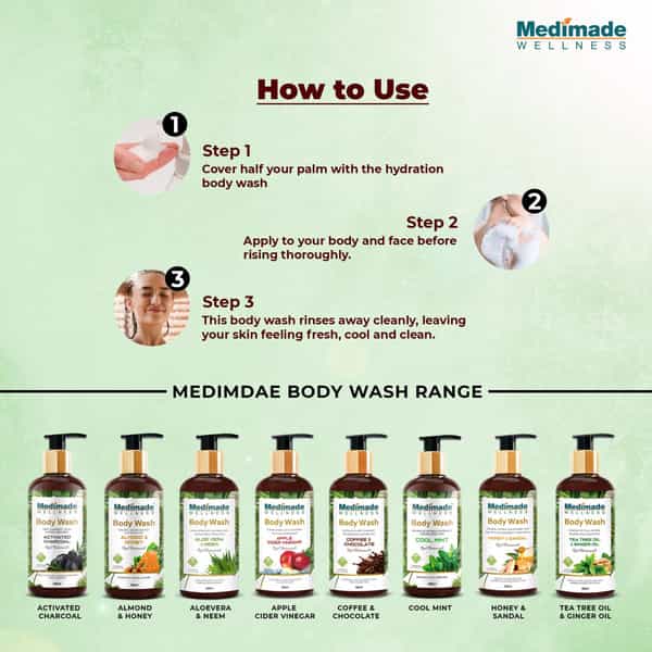 Medimade Apple Cider Vinegar Body Wash - 300 Ml