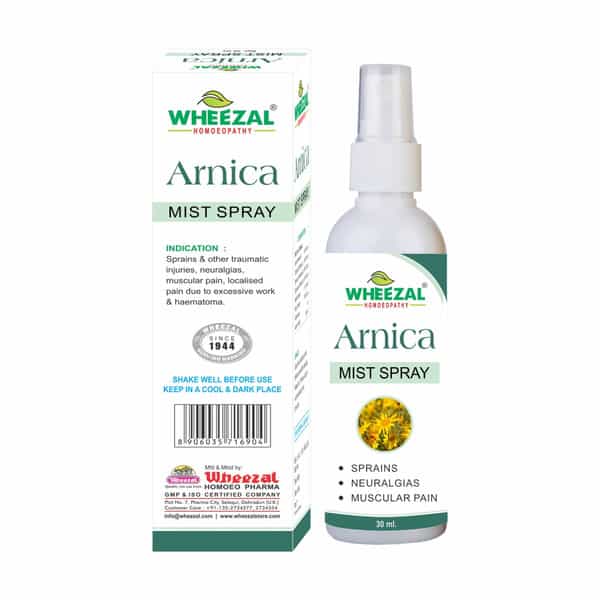 Wheezal Arnica 30 Ml Mist Spray