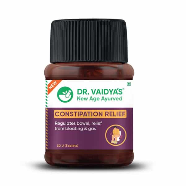 Dr. Vaidya's Constipation Relief Bottle Of 30 Tablets