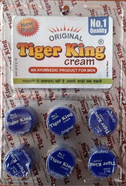 Amritveda Tiger King Cream (Pack Of 6)