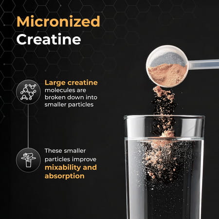 Nutrabay Gold Micronised Creatine Monohydrate Powder | Nabl Lab Tested | 3G/Serving - 120G (Cola)