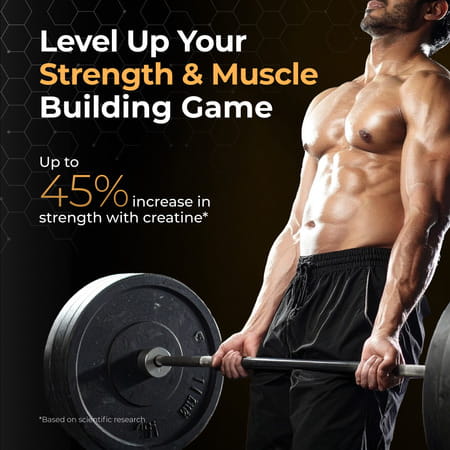Nutrabay Gold Micronised Creatine Monohydrate Powder | Nabl Lab Tested | 3G/Serving - 120G (Cola)