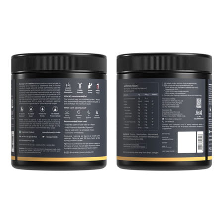 Nutrabay Gold Micronised Creatine Monohydrate Powder | Nabl Lab Tested | 3G/Serving - 120G (Cola)