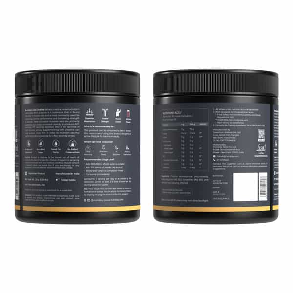 Nutrabay Gold Micronised Creatine Monohydrate Powder | Nabl Lab Tested | 3G/Serving - 120G (Cola)