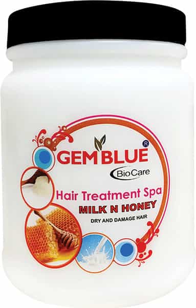 Gemblue Biocare Milk And Honey Hair Treatment Spa 1000Ml