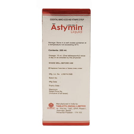 New Astymin Bottle Of 200ml Liquid