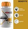 Pharmgrade Limitless Nootropics Brain Booster Supplement - Brahmi Extract - 60 Tablets