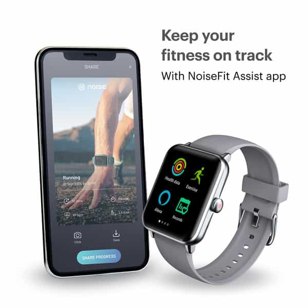 Noise Colorfit Pro 3 Assist Smart Watch (Rose Pink)