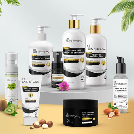 The Skin Story Sulphate Free Keratin Shampoo | 190ml