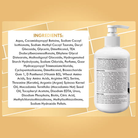 The Skin Story Sulphate Free Keratin Shampoo | 190ml