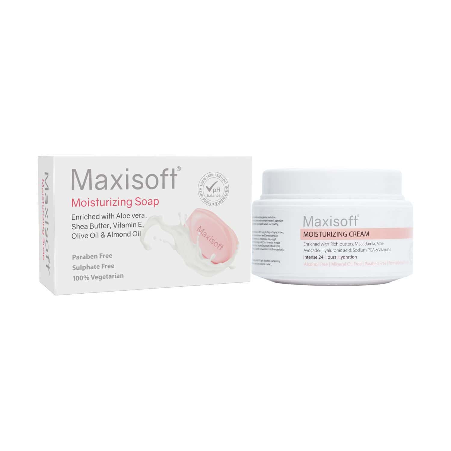 Maxisoft Winter Care Kit (moisturizing Cream 50 Gm + Moisturizing Soap 75 Gm)