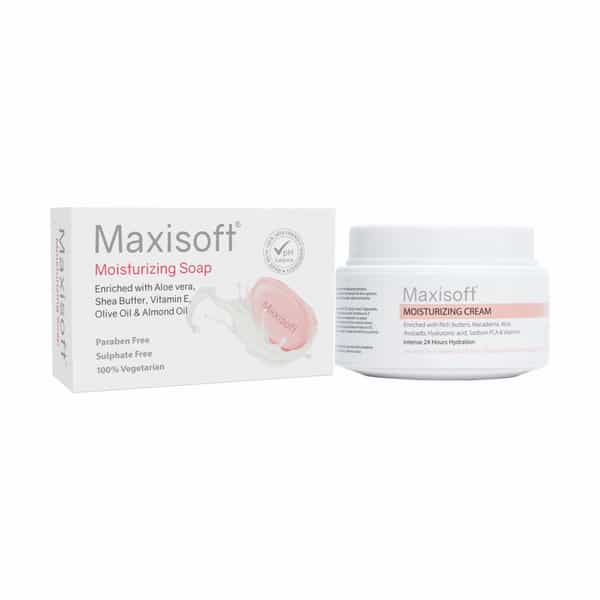 Maxisoft Winter Care Kit (Moisturizing Cream 50 Gm + Moisturizing Soap 75 Gm)