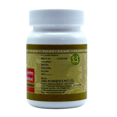 Uma Ayurveda Laxmivilas Ras (Nardiya) Ayurvedic Tablets 80 Tab