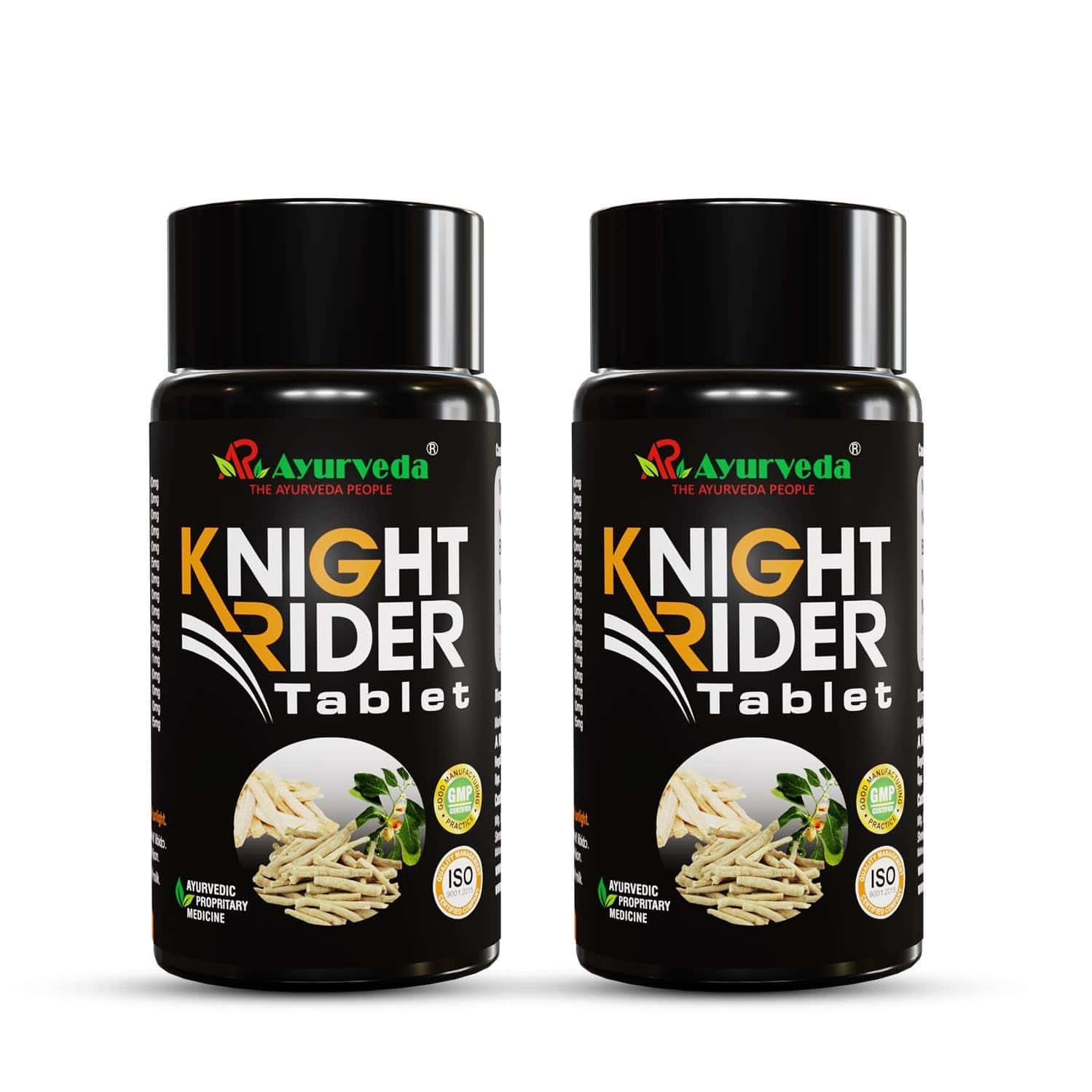 A R Ayurveda Knight Rider Tablets For Men For Stamina Booster & Immunity - 60 Tablets Pack Of 2