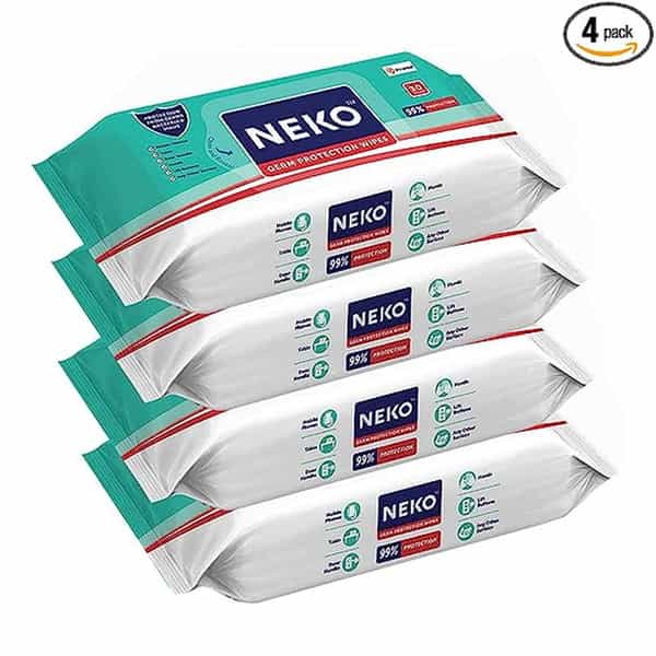 Neko Disinfectant Wipes 30'S Pack Of 4
