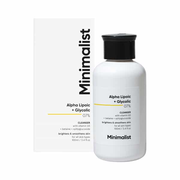 Minimalist Alpha Lipoic+ Glycolic 7% Cleanser 100Ml
