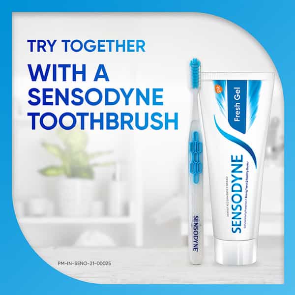Sensodyne Sensitive Fresh Gel Toothpaste Combipack Buy 2 Get 1 Free
