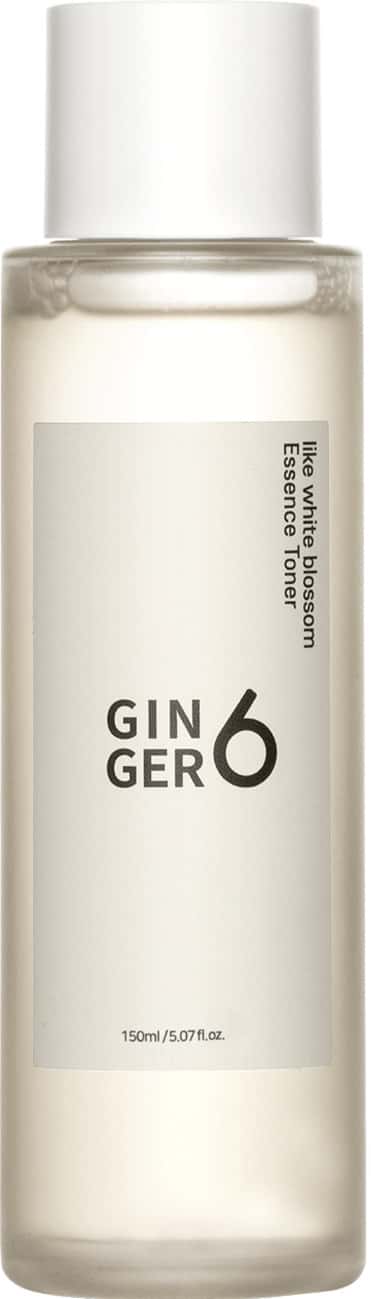 Ginger6 Blossom Essence Korean Face Toner 86% Ginger Water Niacinamide For Pore Tightening - 150ml