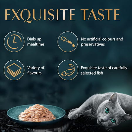 Sheba Rich Premium Adult (1+ Years) Wet Cat Food | Fish With Sasami Flavour | 35 G